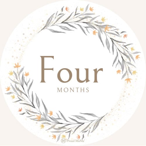 Pregnancy cards 4 months | Proud MaMa