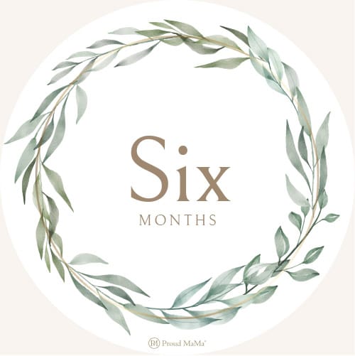 Pregnancy cards 6 months | Proud MaMa