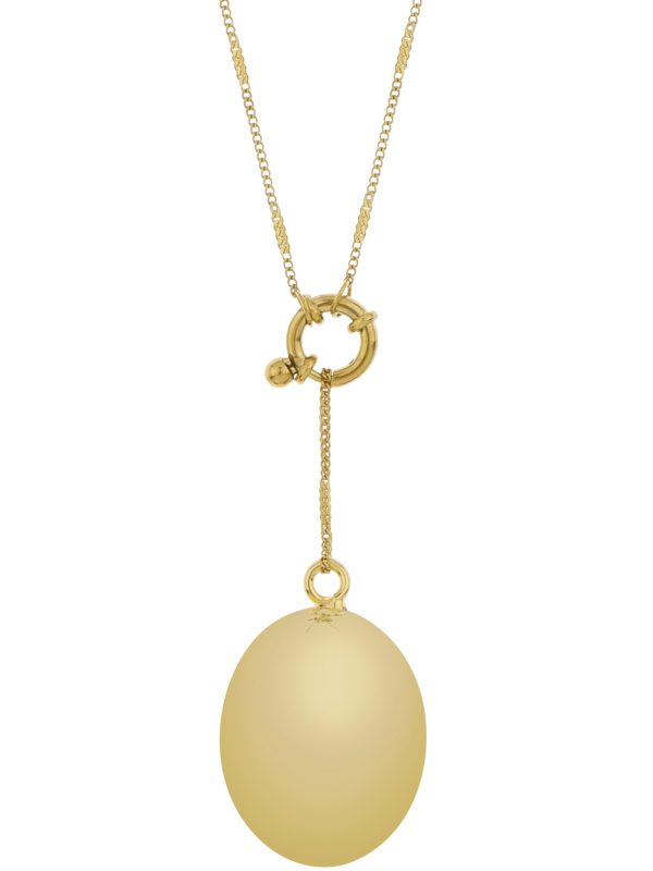 Nola | Bola Bola zwangerschapsketting [flat spacers chain] [ID-623]