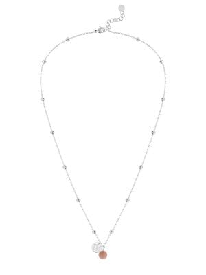 MAM ketting ZILVER maansteen [ID-493]