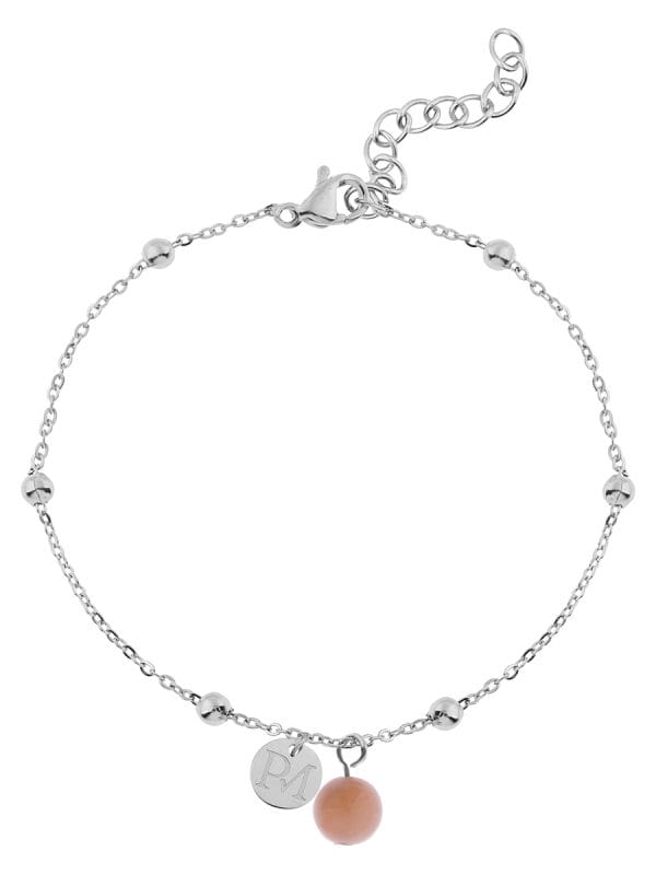 MAM armband SILVER moonstone [ID-497]