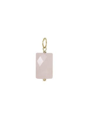 Nola | Charm [roze quartz facet] [ID-630]