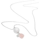 Linn rose quartz | Bola zwangerschapsketting [ID-637] - Afbeelding 9