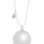 Chloé silver | Bola zwangerschapsketting [ID-675] - Afbeelding 9