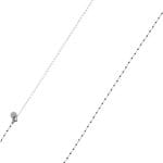 Fine silver/blue | Bola zwangerschapsketting [ID-488] - Afbeelding 7