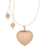 Sofie creme heart | Bola zwangerschapsketting [ID-670] - Afbeelding 2