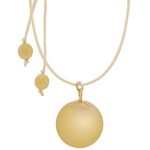 Sofie gold round | Bola zwangerschapsketting [ID-672] - Afbeelding 2