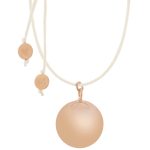 Sofie creme round | Bola zwangerschapsketting [ID-669] - Afbeelding 2