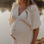 Olivia pink moss agaat  | Bola zwangerschapsketting [ID-530] - Afbeelding 3