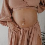 Olivia pink moss agaat  | Bola zwangerschapsketting [ID-530] - Afbeelding 5