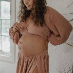 Olivia pink moss agaat  | Bola zwangerschapsketting [ID-530] - Afbeelding 6
