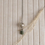 Linn moss agate | Bola zwangerschapsketting [ID-638] - Afbeelding 2