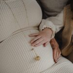 Olivia gold grey agate  | zwangerschapsketting [ID-661] - Afbeelding 11