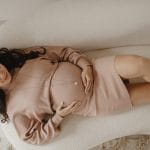 Eva baby feet gold | Bola zwangerschapsketting [ID-618] - Afbeelding 3