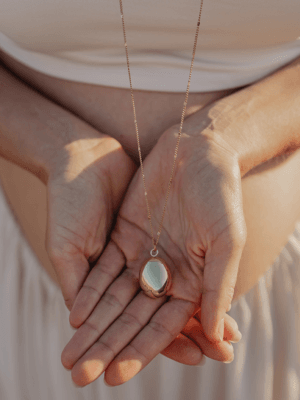 Nina gold | Bola zwangerschapsketting [ID-727]