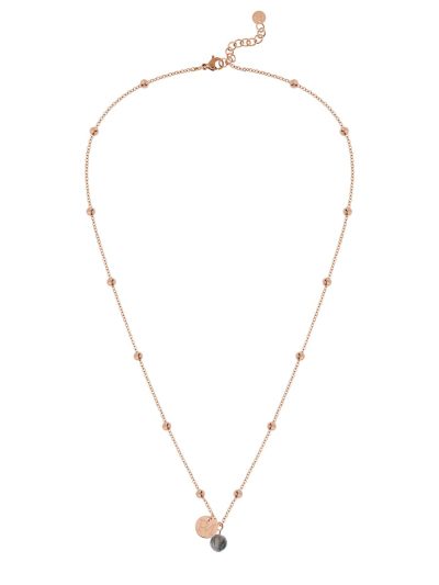 MAM ketting ROSE moss agate [ID-495]