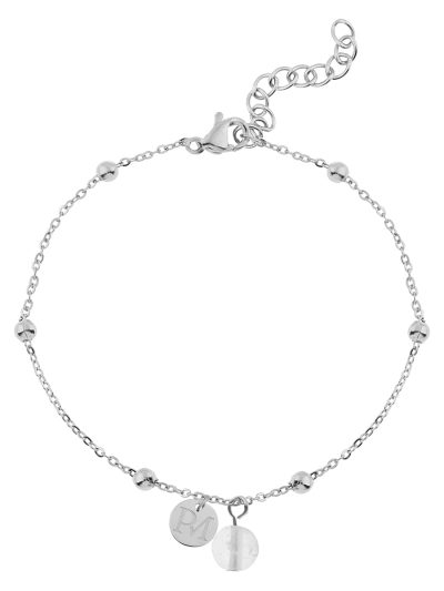 MAM armband SILVER crystal [ID-496]
