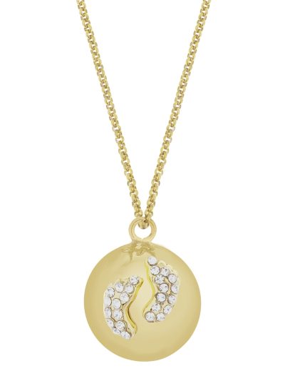 Eva baby feet gold | Bola zwangerschapsketting [ID-618]