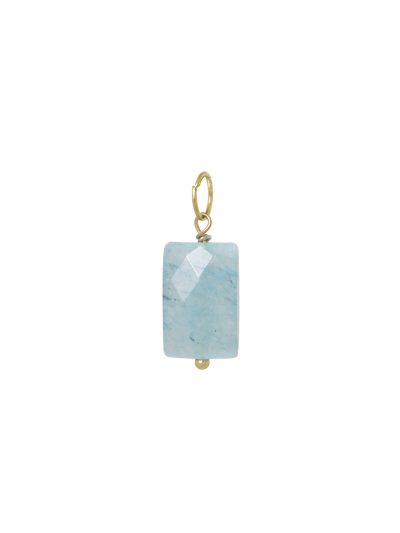 Nola | Charm [aquamarine facet] [ID-631]
