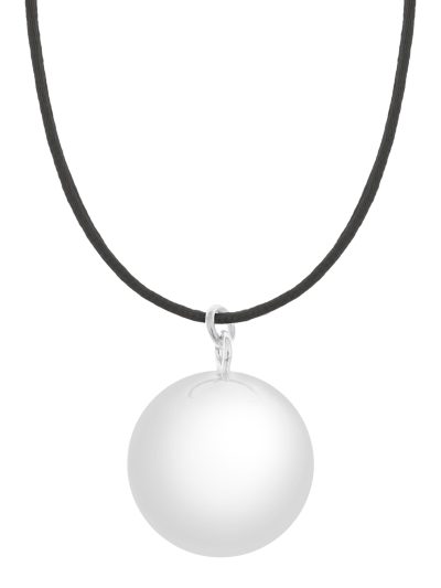 Sofie black round | Bola zwangerschapsketting [ID-663]