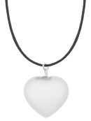 Sofie black heart | Bola zwangerschapsketting [ID-664]