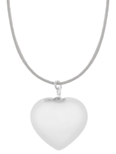 Sofie grey heart | Bola zwangerschapsketting [ID-667]