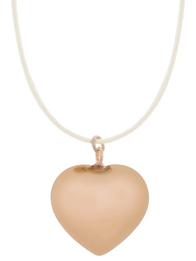 Sofie creme heart | Bola zwangerschapsketting [ID-670]