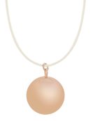 Sofie creme round | Bola zwangerschapsketting [ID-669]