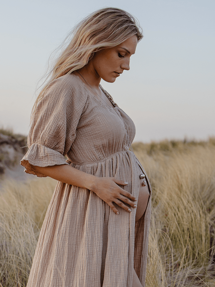 Linn moonstone | zwangerschapsketting [ID-636]