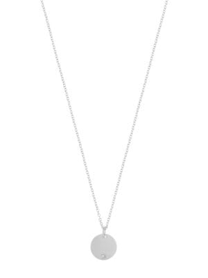 Rhinestone ketting | INITIALEN | gegraveerde sieraden