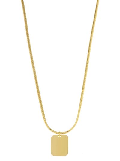 Snake ketting | NAAM | gegraveerde sieraden