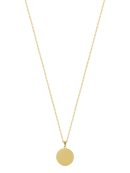 Ketting rond/hang bedel | NAAM | gegraveerde sieraden