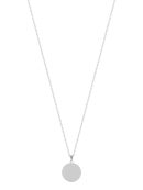 Ketting rond/hang bedel | INITIALEN | gegraveerde sieraden