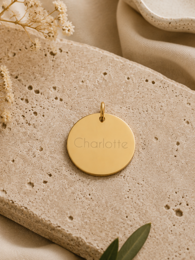 Losse bedel basis - gegraveerde sieraden