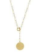 Grove schakelketting - gegraveerde sieraden