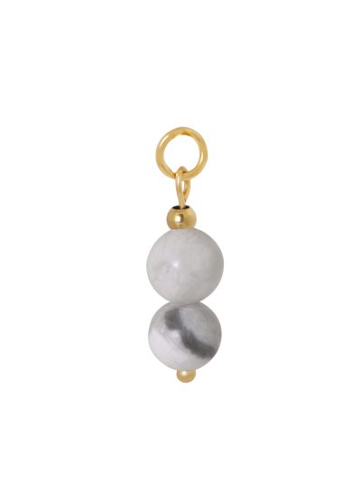 Nola | Charm [howliet beads] [ID-790]