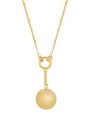 Nola | Bola zwangerschapsketting [flat spacers chain] [ID-817]