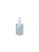 Nola | Charm [aquamarine facet] [ID-812]