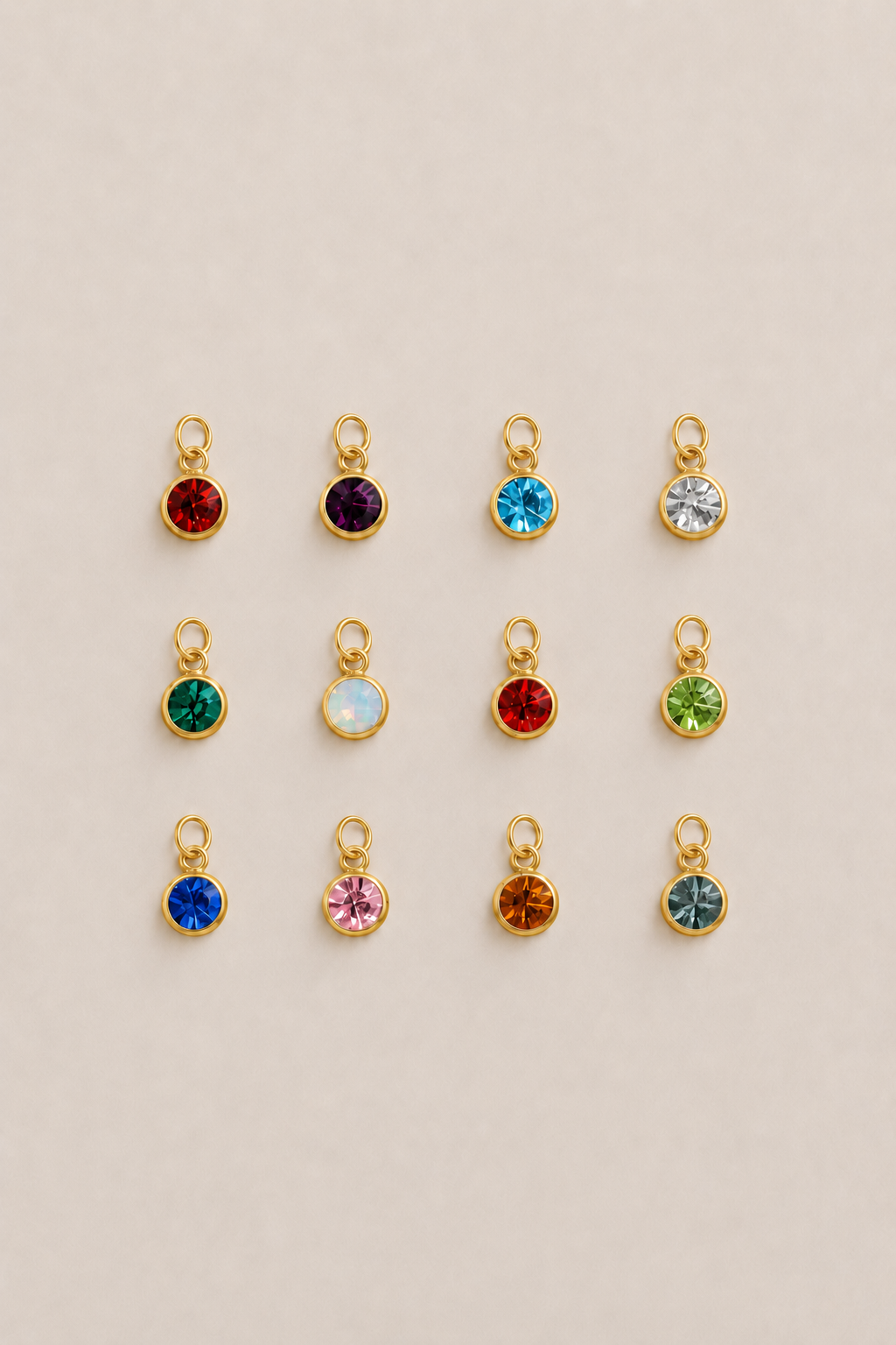 Charms geboortesteen | goud